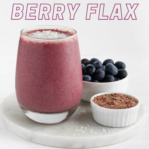 Berry Flax Smoothie